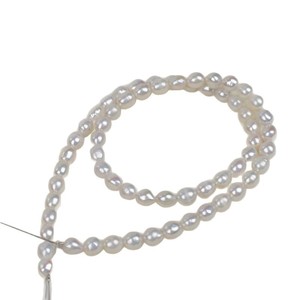 Perle d'eau douce naturelle en forme de goutte d'eau, faite à la main, pour collier DIY, accessoire, semi-finie, bijoux à forte luminosité - Product Image 5