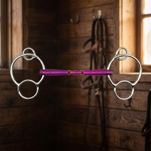 Mors de cheval universel Tough Tack en titane à double articulation avec verrouillage, modèle 2026 TT-PTB-001 50x50x40cm - Product Image 2