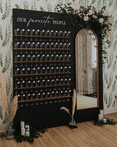 Mur à Champagne pour Décoration de Mariage, Porte-Verres, Présentoir à Champagne, Toile de Fond pour Événements, Mur à <span class=keywords><strong>Vin</strong></span> et Champagne - Product Image 4