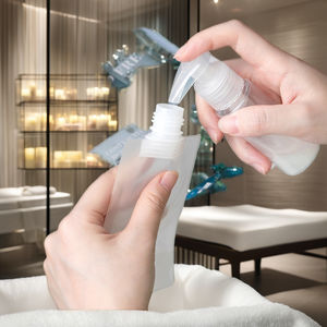 물 포장 리필 스파우트 파우치로 맞춤 인쇄 된 손 액체 비누 세제 샴푸 용 소형 여행 비닐 봉투 디스펜서 - Product Image 4