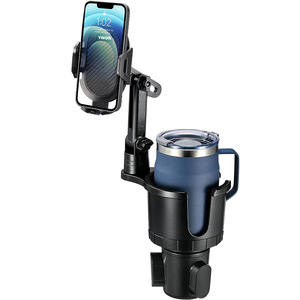 YWOR Soporte <span class=keywords><strong>para</strong></span> Teléfono de Coche Multiusos 2 en 1 con Rotación de 360 Grados, de ABS y Silicona, Compatible con el Tablero, Venta Caliente Transfronteriza - Product Image 1