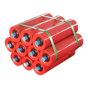 Rouleaux de guidage industriels en acier personnalisables de 219 mm de diamètre pour systèmes de convoyeurs de machines minières - Résistants au feu, garantie 1 an - Product Image 6