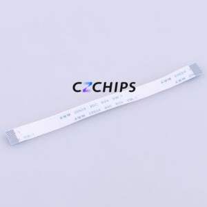 KH-FFC-A0.5-14P-100MM FFC Cable (Flexible Flat Cable) P=0.5mm Connector 14P 0.5mm 0.3mm Non-Inverting - Product Image 1