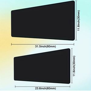 Alfombrillas de Escritorio Personalizadas XXL de 400*900 mm, Alfombrilla de Ratón Grande de Goma para Juegos, Alfombrillas de Ratón con Estampado de Anime para Gamers, Personalizadas de 30x80 cm - Product Image 1