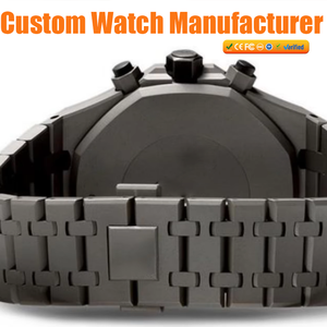 Reloj de Cuarzo de Lujo Árabe para Hombre, Cronógrafo de Cristal, Resistente al Agua 5BAR, Correa de Acero Inoxidable, Caja de Lujo - Regalo Perfecto - Product Image 3