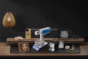 JUNFEI <strong>Portable</strong> Wood CO2 Laser <strong>Engraving</strong> <strong>Machines</strong> 40W Laser Engraver for DIY Worker Home Use - Product Image 6