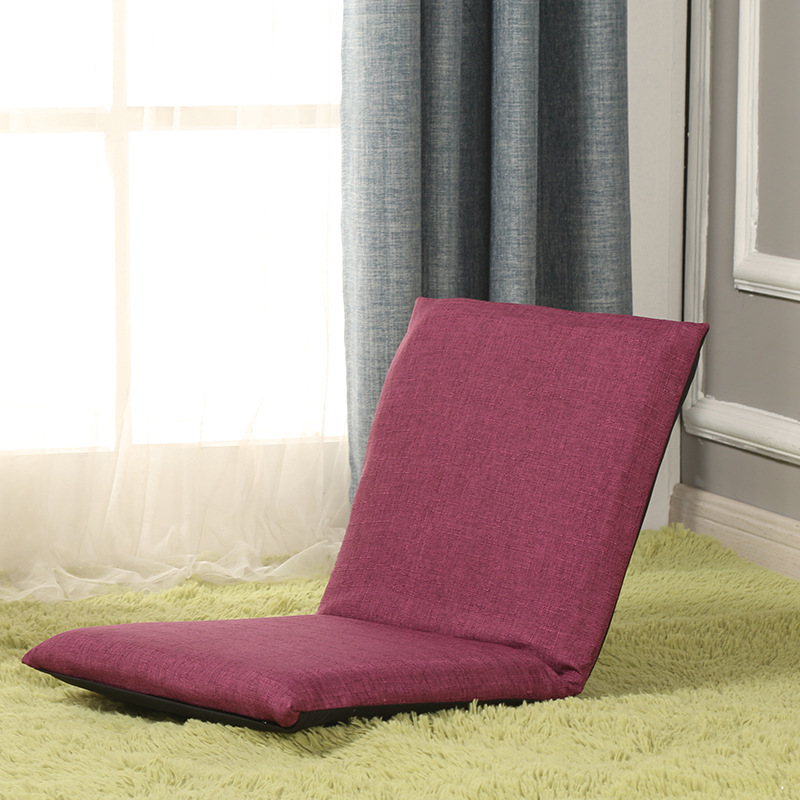 Portable Outdoor Indoor Floor Sofa Chair Colorful Fabric Foldable Chair dining table and chair for reading and praying