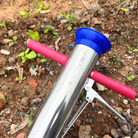 Machine de plantation de semis de greffe de terminaison manuelle en acier inoxydable portable, outils agricoles de jardin très efficaces