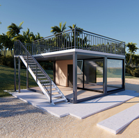 Fabricant personnalisé de luxe, pack plat, conteneur, maison, maison, maison, avec piscine, pour l'intérieur et l'extérieur
