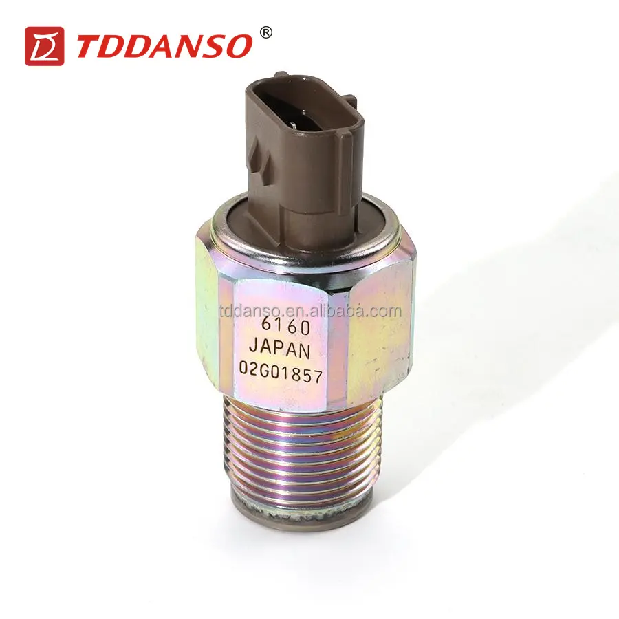 Auto Parts Common Rail Fuel Pressure Sensor 499000-6160 for Sinotruk Howo Hino Denso