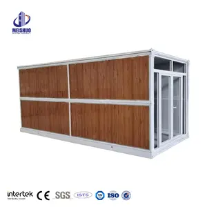 suppliers custom prefab 20ft 40ft expandable container house 2 bed 2 bedrooms folding prefabricated container home house