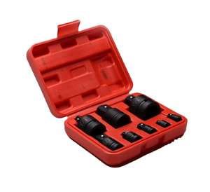 8개입 임팩트 소켓 어댑터 및 리듀서 세트 1/4'' 3/8'' 1/2'' 변환형 임팩트 어댑터 세트 드라이브 도구 - Product Image 5