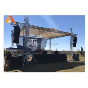Plataforma de escenario de aluminio de 4x8 pies de fábrica para eventos al aire libre boda y concierto cubierta de escenario portátil pasarela podio paleta embalaje - Product Image 1