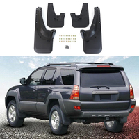 Spedking Produits Populaires Bavettes Garde-Boue pour Toyota 4Runner 2003-2009 Ailes de Voiture Élargisseurs d'Ailes Pare-Boue