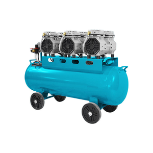 Compresseur d'air sans huile 220V avec prise <span class=keywords><strong>EU</strong></span>, 70L, 980W*3, 220V, <span class=keywords><strong>promotion</strong></span> usine - Product Image 2