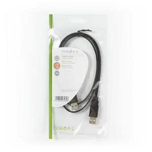 Câble USB 2.0 A mâle 1m pour transfert de données et connectivité - Product Image 3
