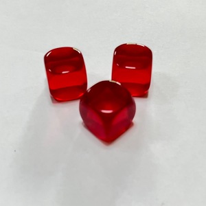 Acrylic 16Mm Trong Suốt Đầy Màu Sắc Pha Lê Khối Khối Trống D6 Dice Cờ Vua Mảnh Với Góc Phải Sàng Cho Câu Đố Hội Đồng Quản Trị Trò Chơi - Product Image 5