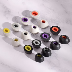 Puntas de Espuma Viscoelástica con Ranura Ovalada para Auriculares con Boquilla Elíptica de 5.5mm a 7.5mm, Cubiertas Universales de Espuma de Rebote Lento - Product Image 6