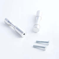 Porte-bouteille de vin Supports à vin Chevilles 1 bouteille en aluminium profond Cnc personnalisé pour cave à vin Home Bar Cnc Usinage Cnc Tournage