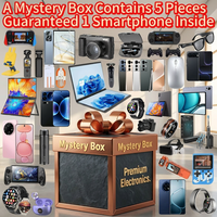 Scatola Misteriosa Garantita con 5 Pezzi: Smartphone, Smartwatch, Auricolari, Tablet, Elettronica Casuale - Confezione Regalo a Sorpresa