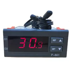 Water Chiller Digital LCD Display Industrial Temperature Sensor Chiller Temperature Controller P-801