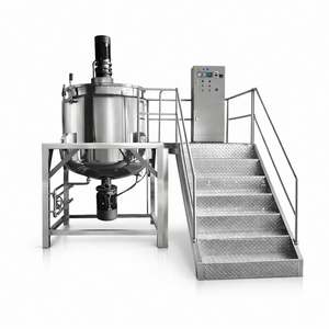 Mezclador de Acero Inoxidable para Jabón Líquido y Detergente de 200-5000L, Reactor Homogeneizador, Tanque de Mezcla, Agitador, Almacenamiento de Productos Químicos - Product Image 1