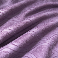 Tissu de linge de lit en polyester jacquard 100 % teint, anti-boulochage, toucher doux, 120 g/m², écologique, respirant, fourcheux, fourni directement par l'usine