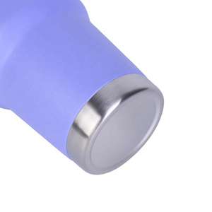 30oz Tumbler Double Wall Stainless Steel Vacuum Insulated Travel Mug with Splash-Proof Lid <b>Metal</b> <b>Straw</b> and Brush - Product Image 6