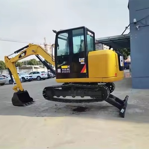 Excavadora de cadenas usada CAT 306E2 de 6 toneladas en oferta, con martillo hidráulico para proyectos de demolición de edificios - Product Image 4