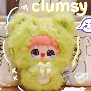 Boîte aveugle originale pour bébé trois <span class=keywords><strong>Kiki</strong></span> - Fluffy Zoo Trendy Cute Doll Figure Keychain Gift Convient pour la décoration de la maison - Product Image 3