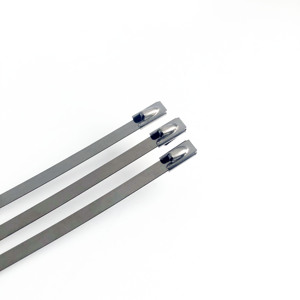رباط كابلات معدني من الفولاذ المقاوم للصدأ 304 / 316 متين ومتعدد الألوان للاستخدام العام - Product Image 2