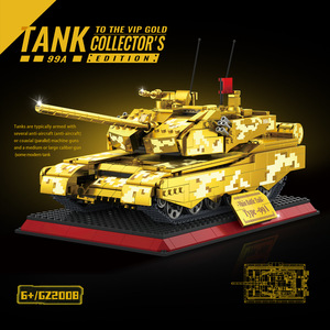 NOUVEAU Modèle de char 99A 461 pièces Série d'armes Overlord Jouets de construction intelligents pour garçons - Product Image 4