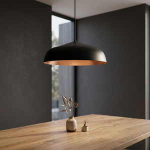 Decorative <b>Black</b> Cream Finish Brass Pendant <b>Lights</b> Ceiling Hanging Lamp for Bedroom and Living Room Decoration Chandeliers <b>Light</b> - Product Image 5