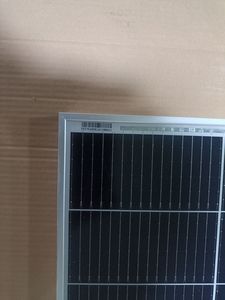 Panneau solaire monocristallin 100 Watts 110 Watts 12 Volts 12V 18V 100W Module PV pour camping-cars, bateaux, panneau solaire 50w, câble PV noir rouge - Product Image 4