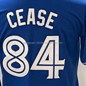 Maglia da Baseball di <span class=keywords><strong>Dylan</strong></span> Cease Toronto Blu Royal, Pronta per la Spedizione, Migliore Qualità, Cuciture Professionali - Product Image 1