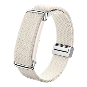 Bracelets de montre en nylon tressé haute élasticité personnalisés, boucle magnétique, respirants, bracelets de remplacement pour Google Fitbit Air - Product Image 4