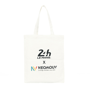 Sac fourre-tout en toile imprimé personnalisé <span class=keywords><strong>Le</strong></span> <span class=keywords><strong>Mans</strong></span> X NEOMO, thème Amoureux des animaux, sac de courses réutilisable en coton, grande pochette en tissu pour événements - Product Image 4