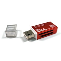 Venta Directa de Fábrica: Nuevo Lector de Tarjetas de Cámara USB 4 en 1 de Alta Velocidad, Aleación de Aluminio, Salida de CC Multifunción