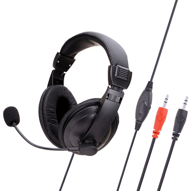 Cheap Price Headband Office Earphone Electronic Sports Headphone Gaming Headset with Mic