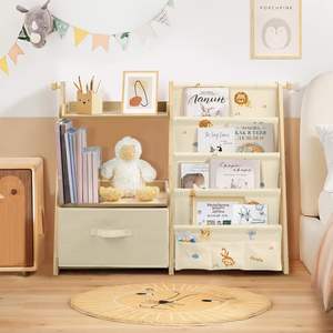 Estantería <span class=keywords><strong>Montessori</strong></span>, Estantería de Madera para Niños, Estante de Almacenamiento de Juguetes, Adecuado para Dormitorio y Sala de Estar - Product Image 2