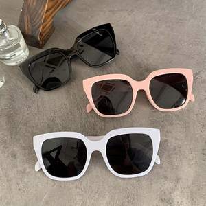 Vintage Green Pink <b>Large</b> <b>Frame</b> PC Sunglasses UV400 Protection Luxury Unisex Oversized Square Fashion Personality Custom Logo - Product Image 4