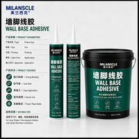 Colle acrylique pour plinthes et bordures de sol – Fixation écologique haute adhérence pour travaux intérieurs