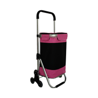 Chariot de supermarché à design personnalisé de voyage en plein air chariot pliable en aluminium portable bagage à main camion Vente en gros