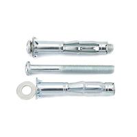 Cheville d'expansion en acier galvanisé M6 pour cloison sèche, boulon Molly, capacité de 100 kg pour plâtre