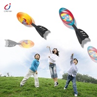 Chengji gros activité de plein air sport main lancer volant fusée à air enfants eva mousse lanceur de missiles jouet