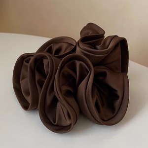Élastique à cheveux chic style français pour chignon, inspiré d'Instagram, avec volants, pour queue de cheval, en tissu élégant, accessoire de coiffure, cadeau - Product Image 3