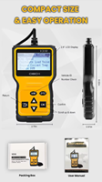 Escáner OBD2 V310 Compatible con los 9 Protocolos OBDII para Autos de Gasolina Posteriores a 1996, Lee/Borra Códigos de Motor, Muestra Datos en Tiempo Real