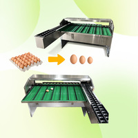 Tapis roulant de triage d'œufs en acier inoxydable, trieuse d'œufs, balance de calibrage d'œufs