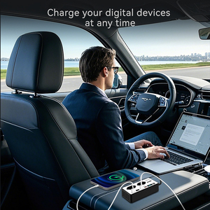 Brasil 200 watts biến tần điện sạc nhanh 12V DC một 220V AC xe biến tần 12V 220V Adapter Outlet Para máy tính xách tay máy tính sạc - Product Image 6