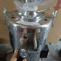 Machine commerciale de fabrication de beurre de cacahuète, de pâte de sésame et de tahini, broyeur colloïdal